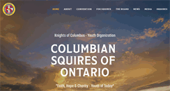 Desktop Screenshot of ontariosquires.com
